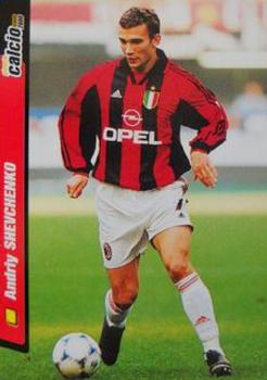 2000 DS Pianeta Calcio Serie A #158 Andriy Shevchenko Front
