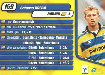 2000 DS Pianeta Calcio Serie A #169 Roberto Breda Back