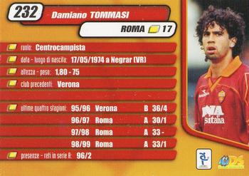 2000 DS Pianeta Calcio Serie A #232 Damiano Tommasi Back