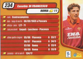 2000 DS Pianeta Calcio Serie A #234 Eusebio Di Francesco Back
