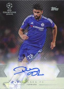 2015-16 Topps UEFA Champions League Showcase - Autographs #CLA-DC Diego Costa Front