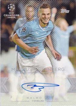 2015-16 Topps UEFA Champions League Showcase - Autographs #CLA-MR Markus Rosenberg Front