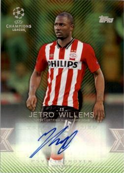 2015-16 Topps UEFA Champions League Showcase - Autographs Green #CLA-JWI Jetro Willems Front