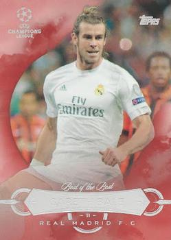2015-16 Topps UEFA Champions League Showcase - Best of the Best #BB-GB Gareth Bale Front