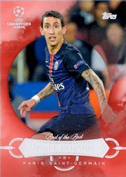 2015-16 Topps UEFA Champions League Showcase - Best of the Best Red #BB-ADM Angel Di Maria Front