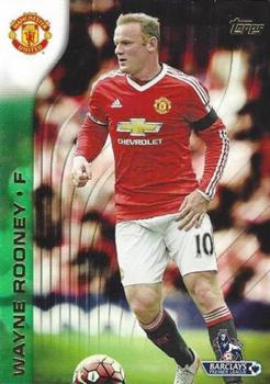 2015 Topps Premier Gold - Green #76 Wayne Rooney Front