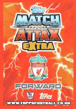 2012-13 Topps Match Attax Premier League Extra - Hat Trick Heroes #H3 Luis Suarez Back