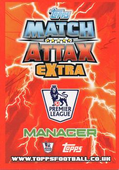 2012-13 Topps Match Attax Premier League Extra - Managers #MA1 Rafael Benitez Back