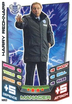 2012-13 Topps Match Attax Premier League Extra - Managers #MA2 Harry Redknapp Front