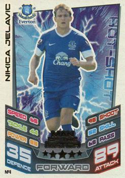 2012-13 Topps Match Attax Premier League Extra - Man of the Match #M4 Nikica Jelavic Front