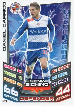 2012-13 Topps Match Attax Premier League Extra - New Signings #N13 Daniel Carrico Front