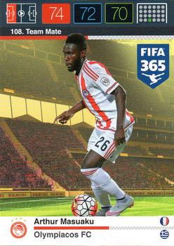 2015 Panini Adrenalyn XL FIFA 365 #108 Arthur Masuaku Front