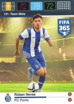 2015 Panini Adrenalyn XL FIFA 365 #131 Ruben Neves Front