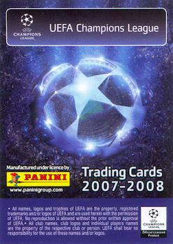 2007-08 Panini UEFA Champions League (UK Edition) #76 Juninho Pernambucano Back