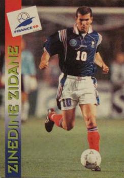 1998 Panini Nestlé France #16 Zinedine Zidane Front