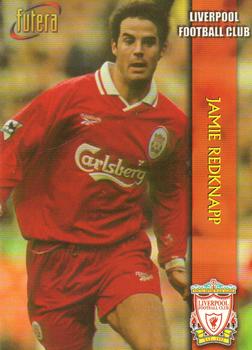 1998 Futera Liverpool #6 Jamie Redknapp Front
