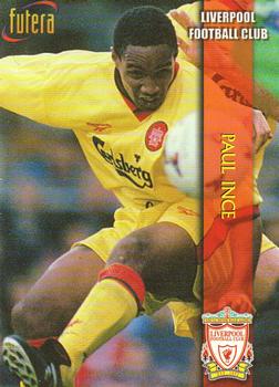 1998 Futera Liverpool #11 Paul Ince Front