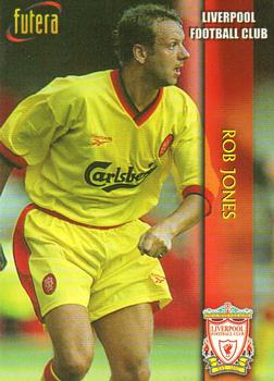 1998 Futera Liverpool #13 Rob Jones Front