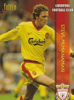 1998 Futera Liverpool #16 Steve McManaman Front