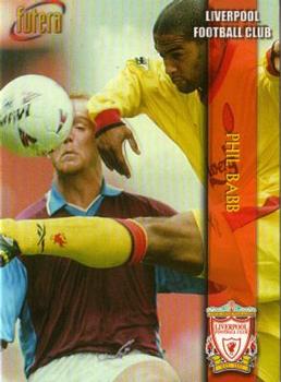 1998 Futera Liverpool #18 Phil Babb Front