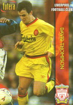 1998 Futera Liverpool #23 David Thompson Front