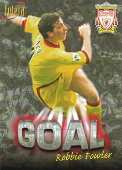 1998 Futera Liverpool #32 Robbie Fowler Front