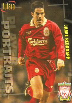 1998 Futera Liverpool #38 Jamie Redknapp Front