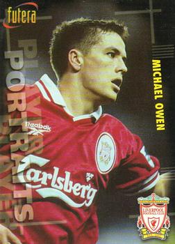 1998 Futera Liverpool #41 Michael Owen Front