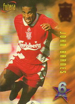 1998 Futera Liverpool #65 John Barnes Front
