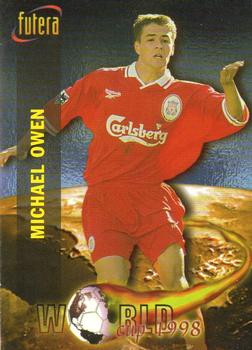 1998 Futera Liverpool #73 Michael Owen Front