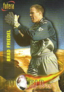 1998 Futera Liverpool #76 Brad Friedel Front