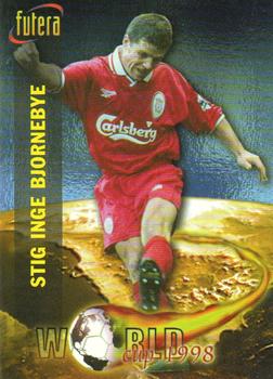 1998 Futera Liverpool #79 Stig Inge Bjornebye Front