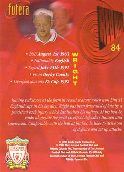 1998 Futera Liverpool #84 Mark Wright Back