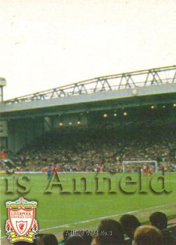 1998 Futera Liverpool #93 Anfield Card 3 Front