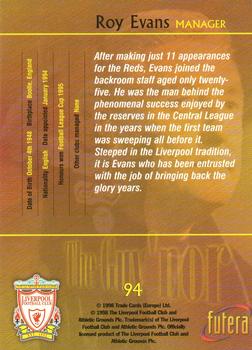 1998 Futera Liverpool #94 The Guv’nor Back