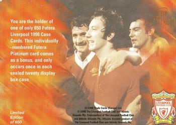 1998 Futera Liverpool #NNO Case Card Back