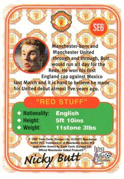 1997-98 Futera Manchester United Fans' Selection - Special Edition #SE6 Nicky Butt Back