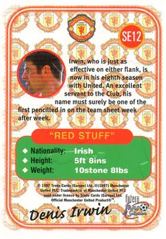 1997-98 Futera Manchester United Fans' Selection - Special Edition #SE12 Denis Irwin Back