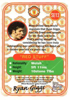 1997-98 Futera Manchester United Fans' Selection - Special Edition #SE13 Ryan Giggs Back