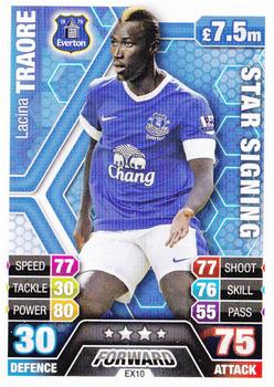 2013-14 Topps Match Attax Premier League Extra - EX #EX10 Lacina Traore Front