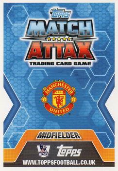 2013-14 Topps Match Attax Premier League Extra - EX #EX15 Juan Mata Back