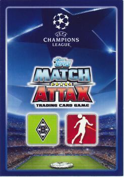 2015-16 Topps Match Attax UEFA Champions League German #218 Tony Jantschke Back