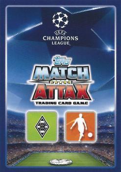2015-16 Topps Match Attax UEFA Champions League German #234 Andre Hahn / Thorgan Hazard Back