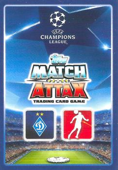 2015-16 Topps Match Attax UEFA Champions League German #294 Yevhen Khacheridi Back