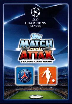 2015-16 Topps Match Attax UEFA Champions League Spanish #63 Thiago Motta Back