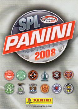 2008 Panini SPL #1 Derek Soutar Back