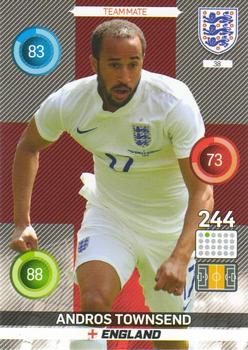 2016 Panini Adrenalyn XL England #38 Andros Townsend Front