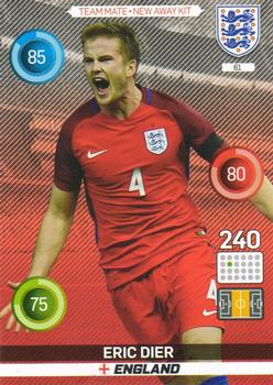 2016 Panini Adrenalyn XL England #61 Eric Dier Front