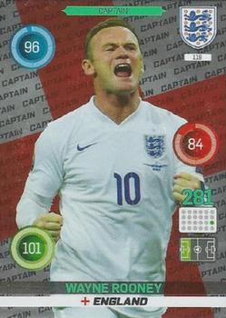2016 Panini Adrenalyn XL England #118 Wayne Rooney Front