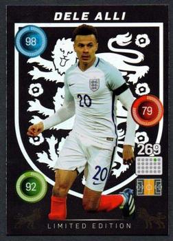 2016 Panini Adrenalyn XL England - Limited Edition #NNO Dele Alli Front